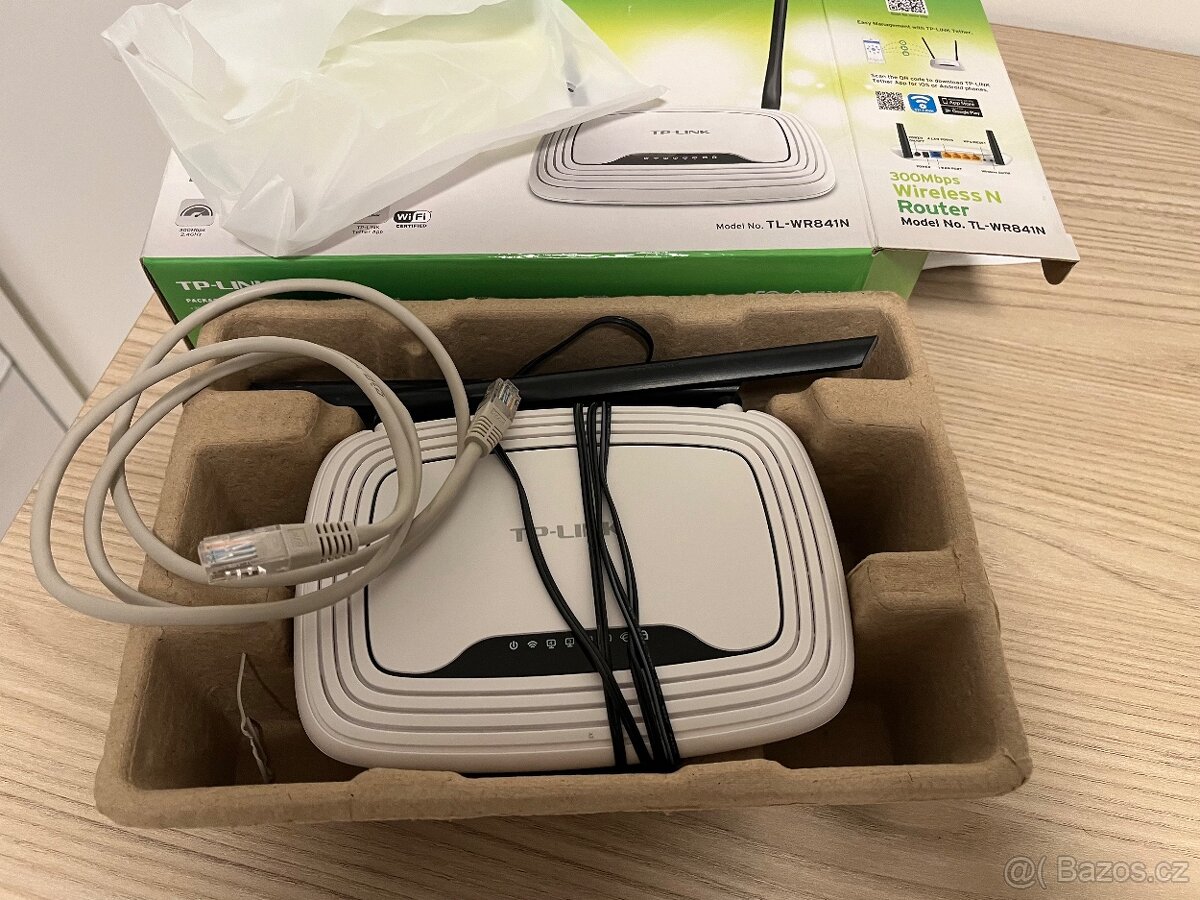Domácí router na wifi / internet TP-Link TL-WR841N - 3