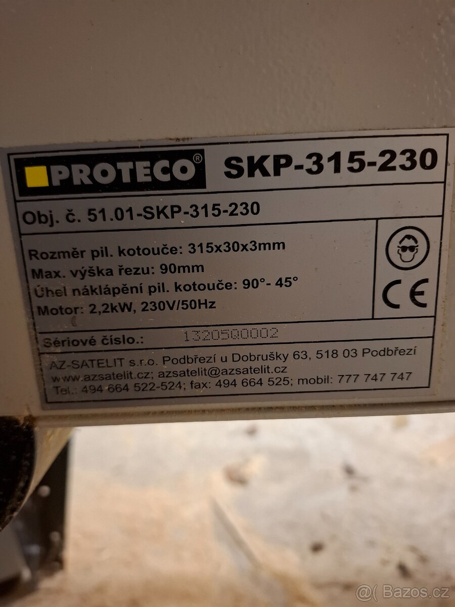 Stolní pila Proteco - 3