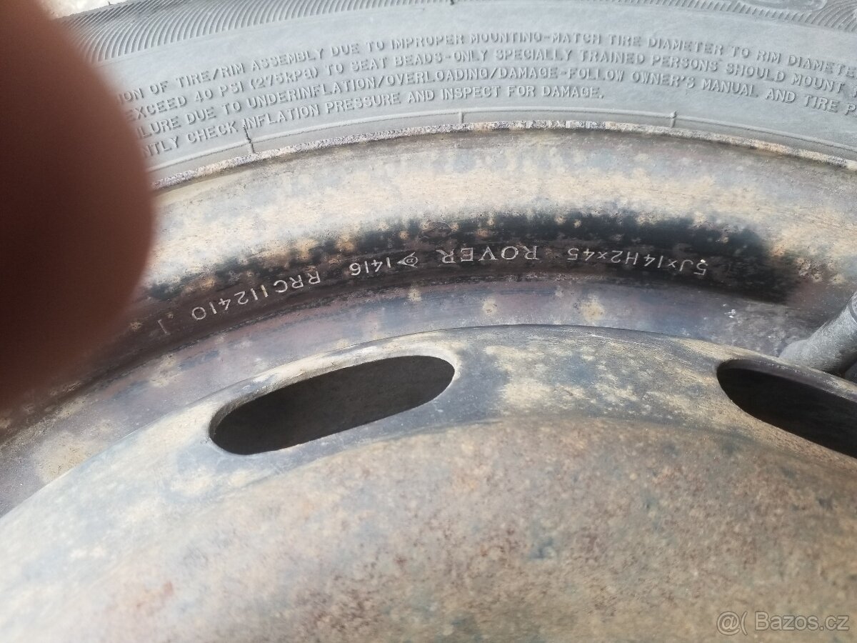 Prodam pneu 175/65/14 M+S - 3