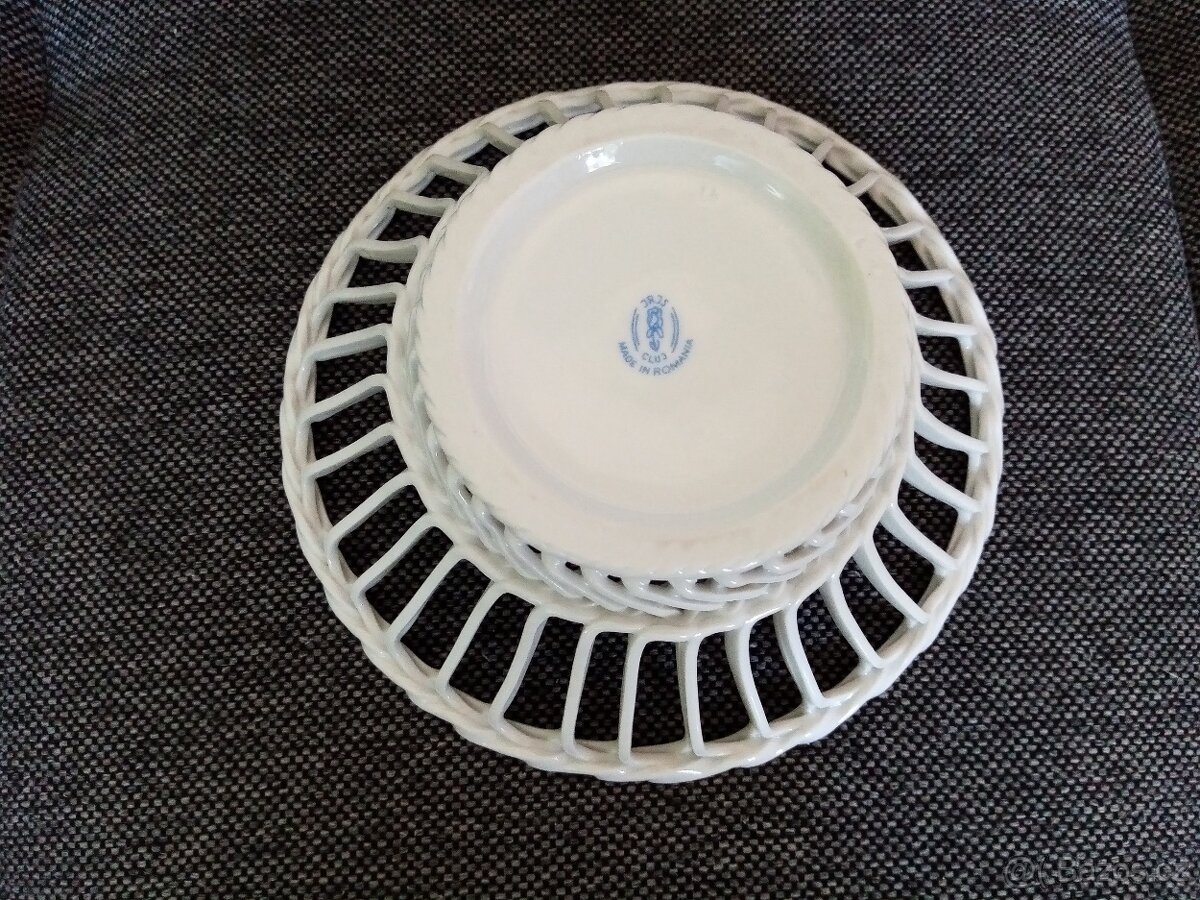 Miska s kytičkama- porcelán. - 3