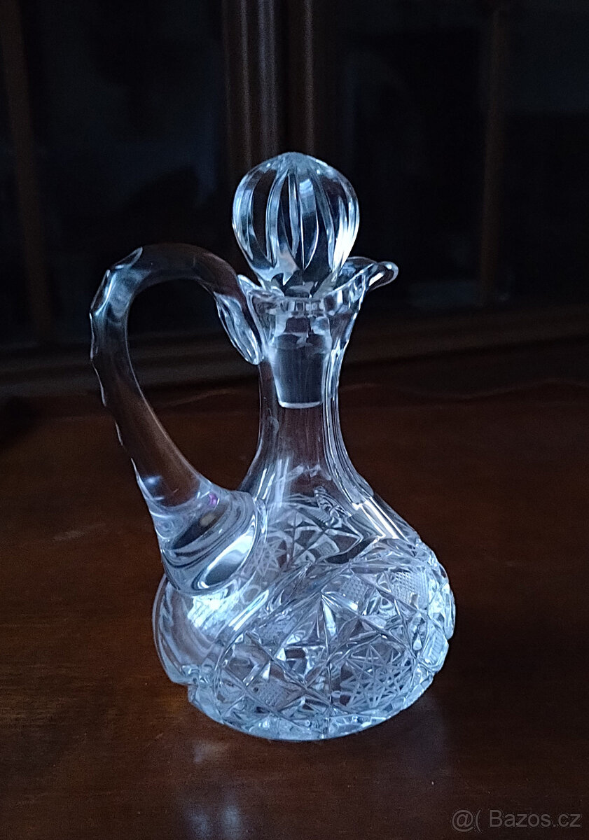 karafa – ručně broušený český křišťál - 3