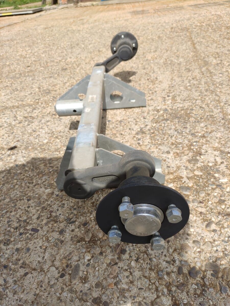 Knott VG 7 naprava na vozik, nebrzdena, vysoke konzoly - 3