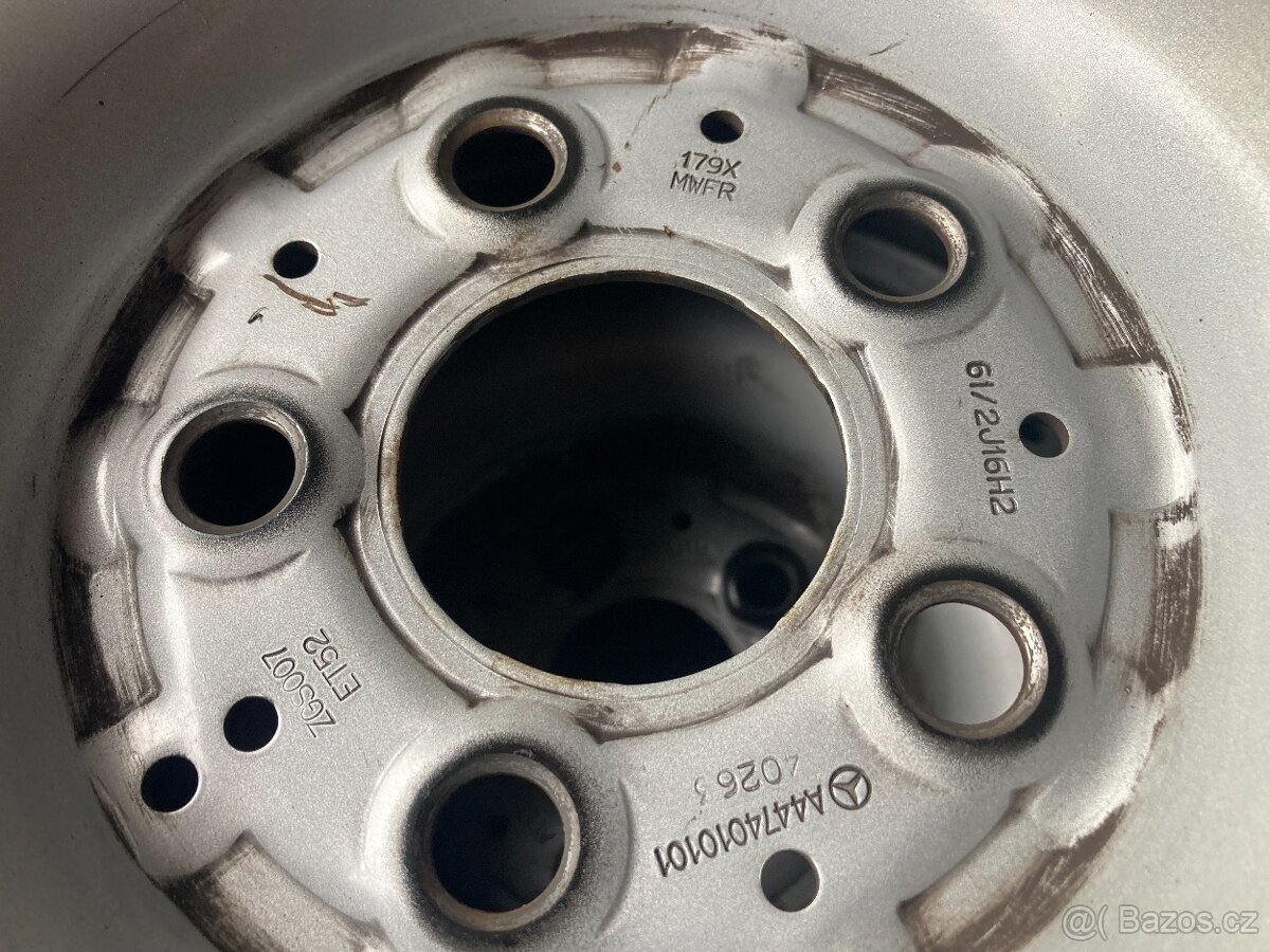 Zimní kola MERCEDES VITO 16" 5x112 pneu 195/65R16C - 3