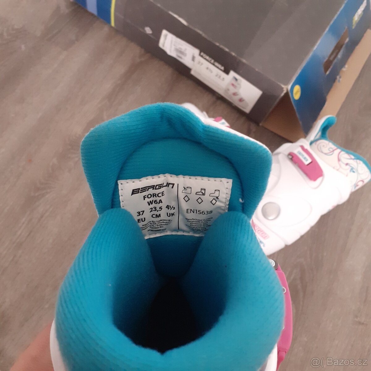 Dětské dívčí lední brusle vel.37 - 3