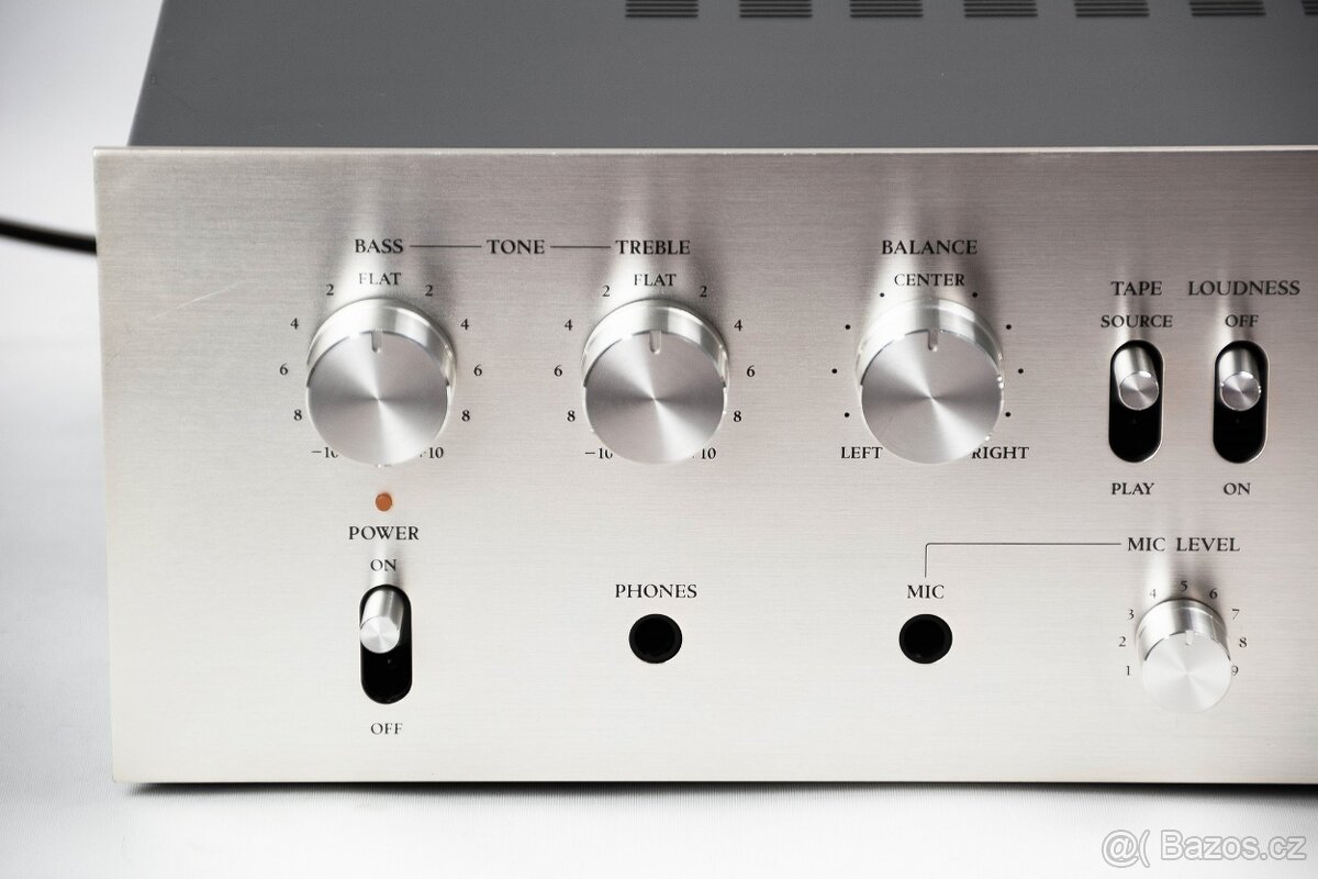 SANYO DCA-301 / analogový japonský zesilovač - 3