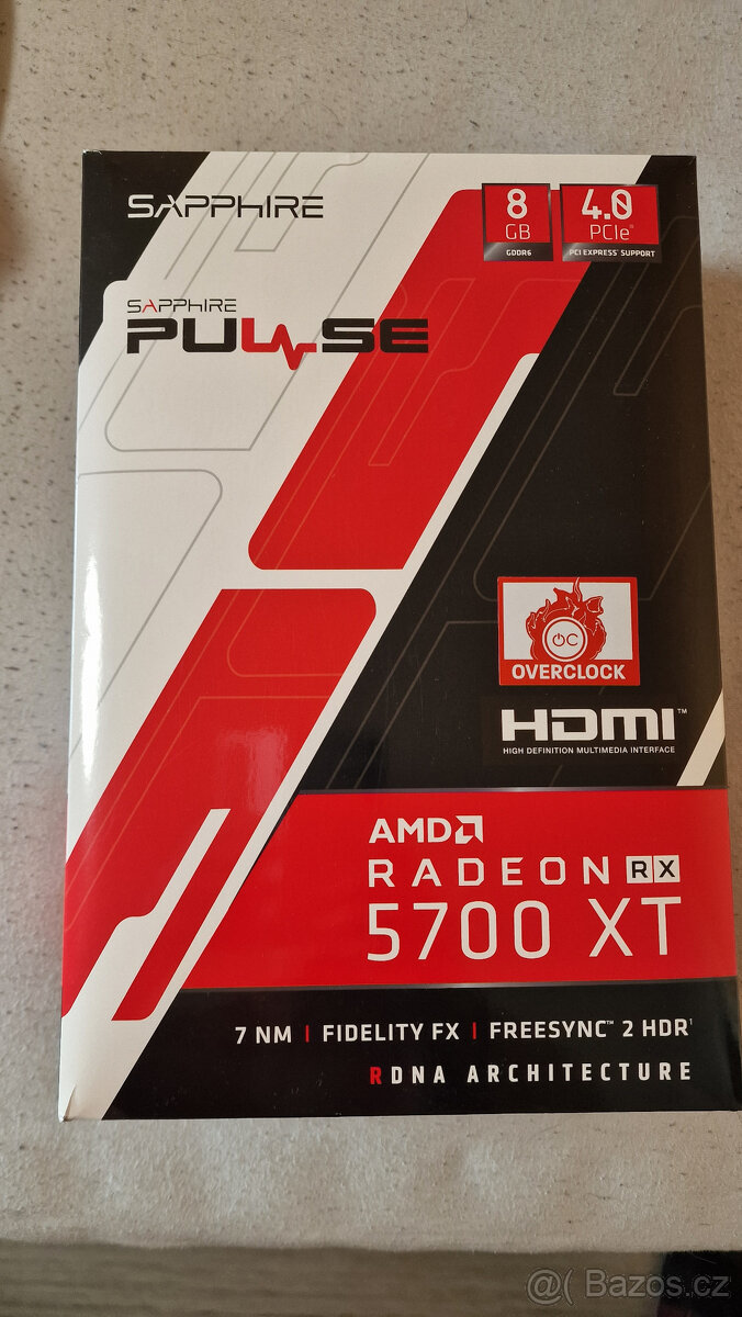 Sapphire PULSE Radeon RX 5700XT 8G - 3