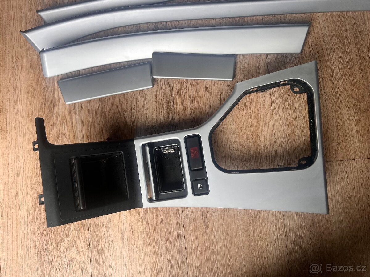 Stříbrný dekor interiéru BMW E39 - 3