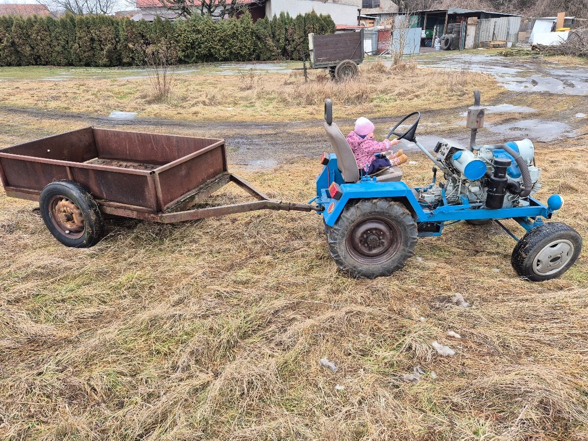 Malotraktor domácí výroby - 3
