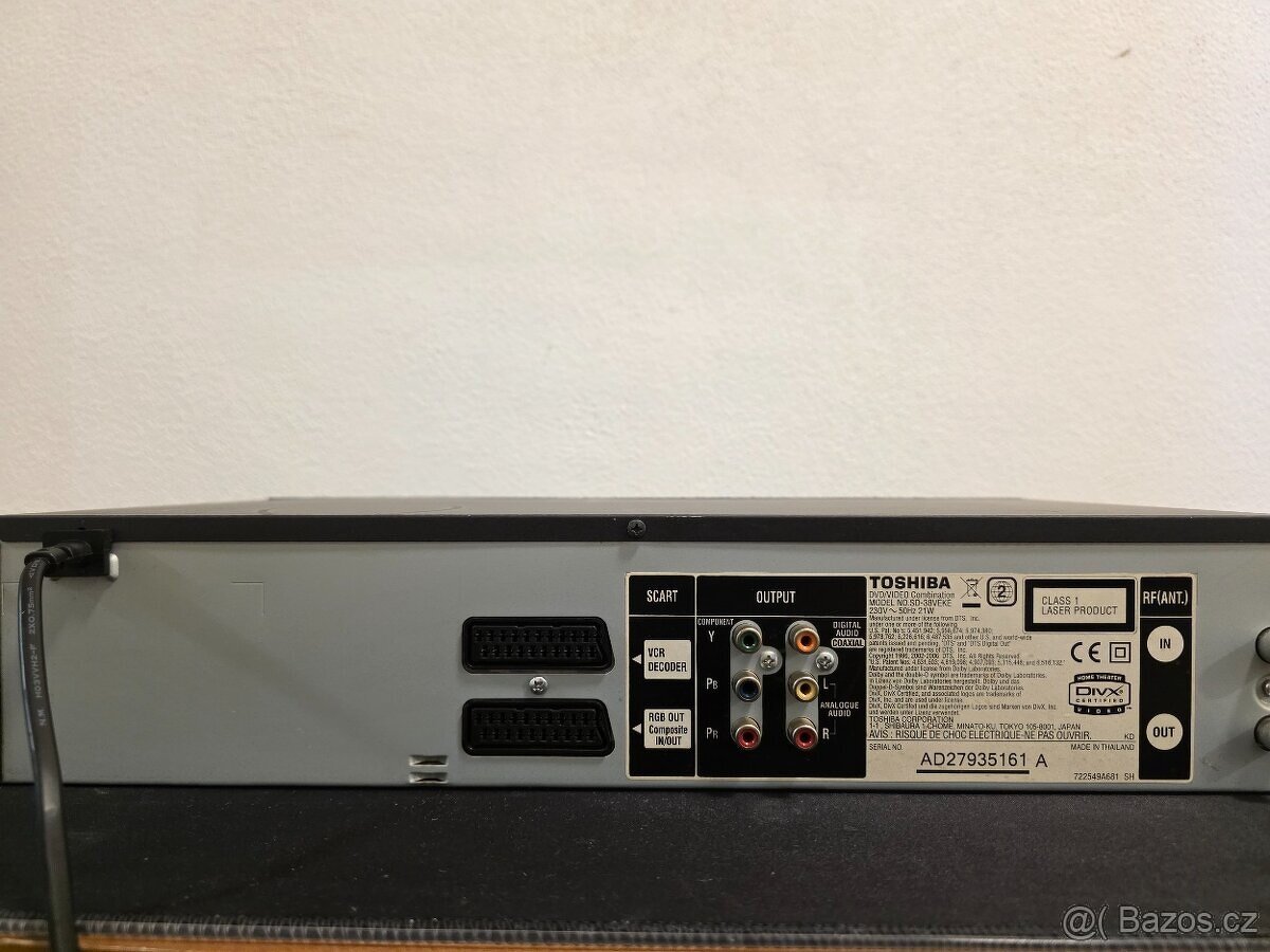 DVD/VHS Combo Toshiba SD-38VE - 3