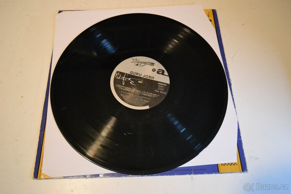 Guru Josh – Infinity lp vinyl - 3