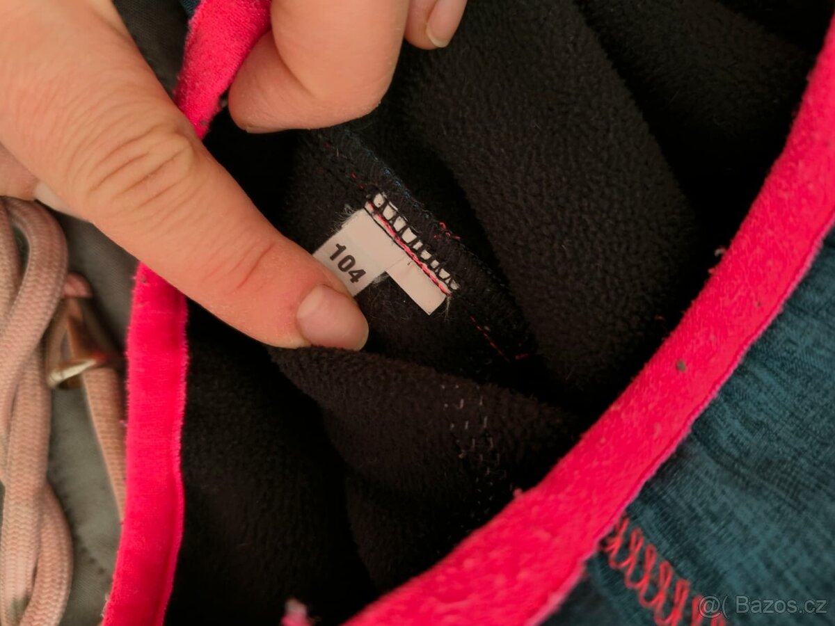 Softshellová bunda zn. Fantom, vel. 104 - 3