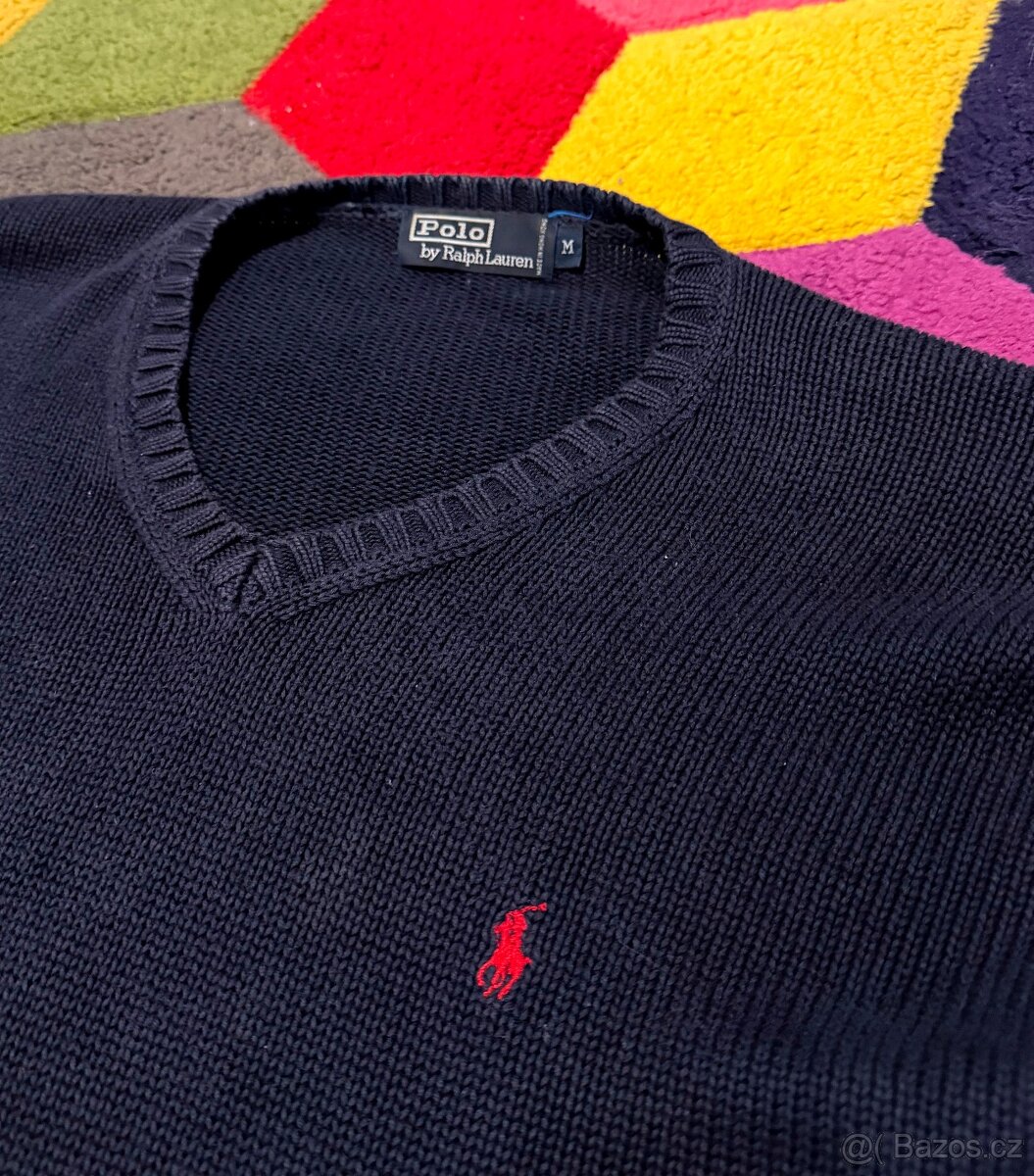 RALPH LAUREN ❤️🤗🤩KRÁSNÝ PÁNSKÝ SVETR - 3