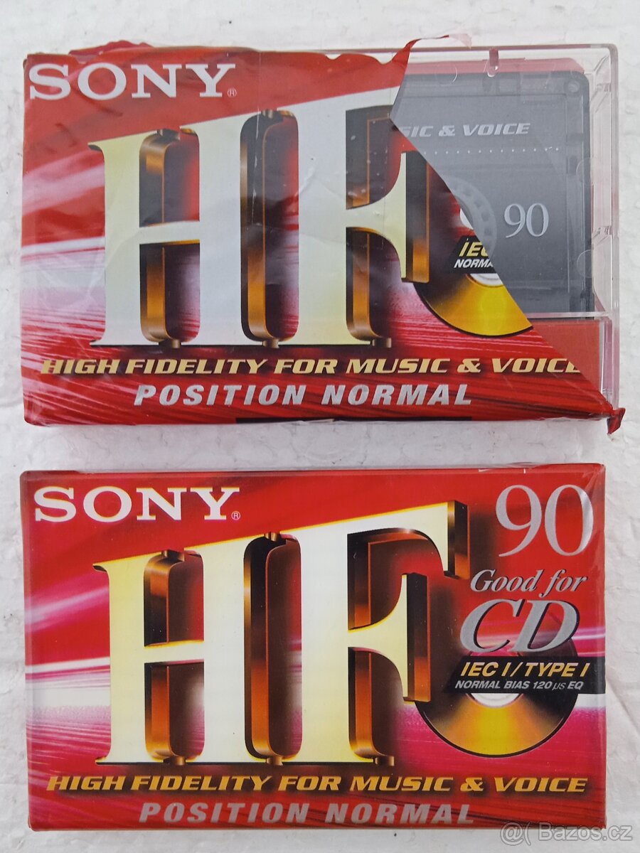 Sony HF90 C-90HFC Retro Audiokazeta - 3