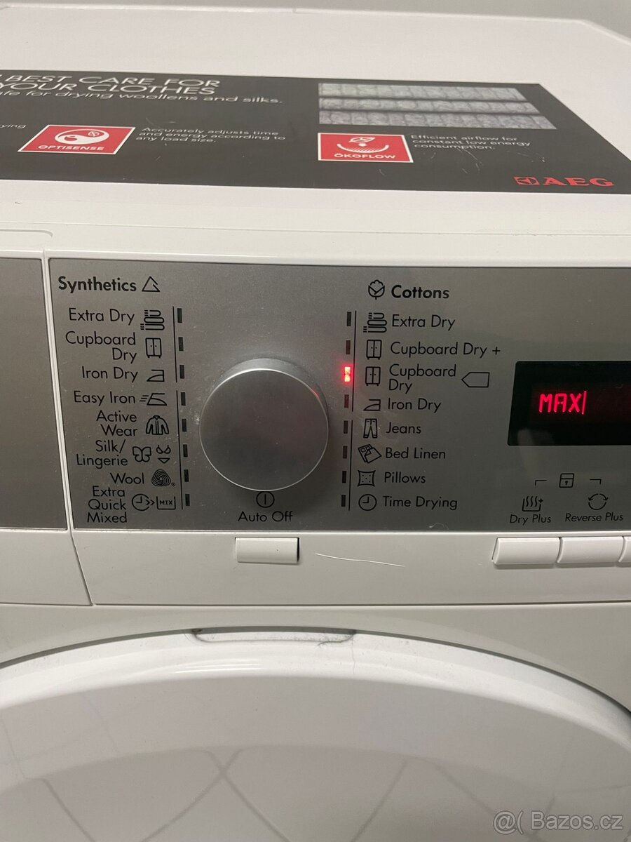 Sušička AEG T75470AH/// En. třída A-40 %/ Kapacita 7kg - 3