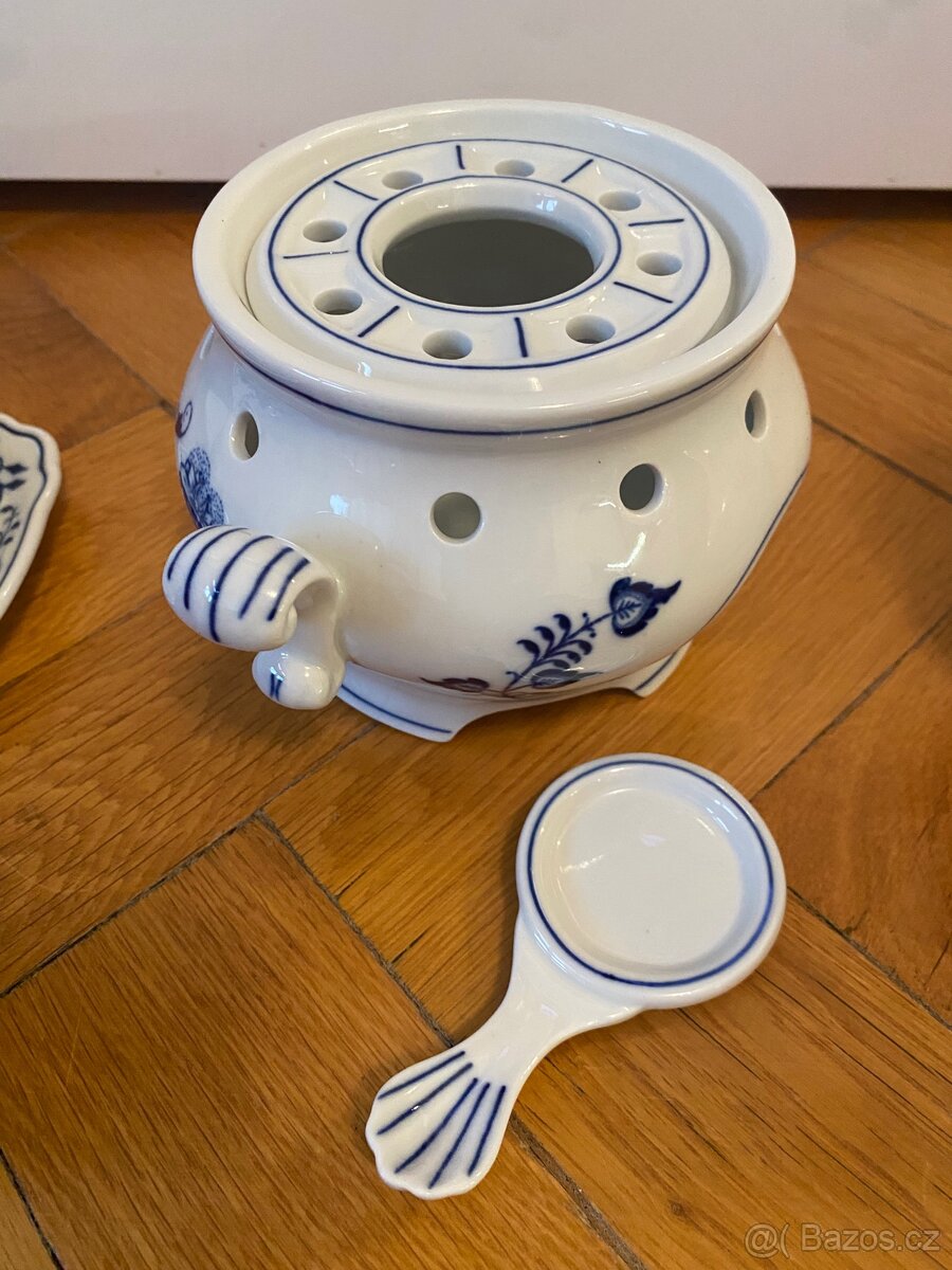 CIBULÁK váza, ohřívač, vánoční koule a dóza na párátka - 3