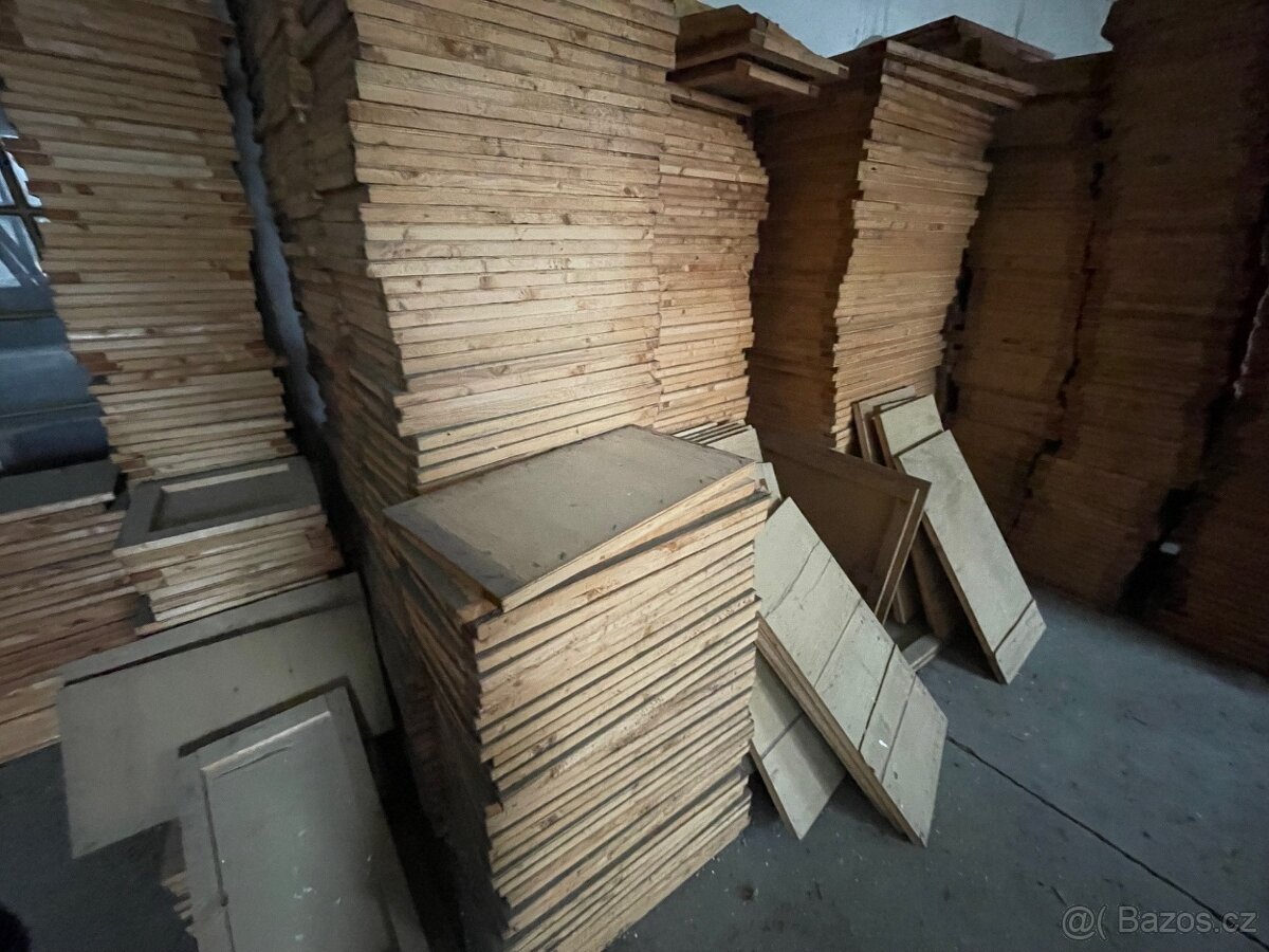 dřevěné přepravní bedny - skládací, nebo jako desky - 3