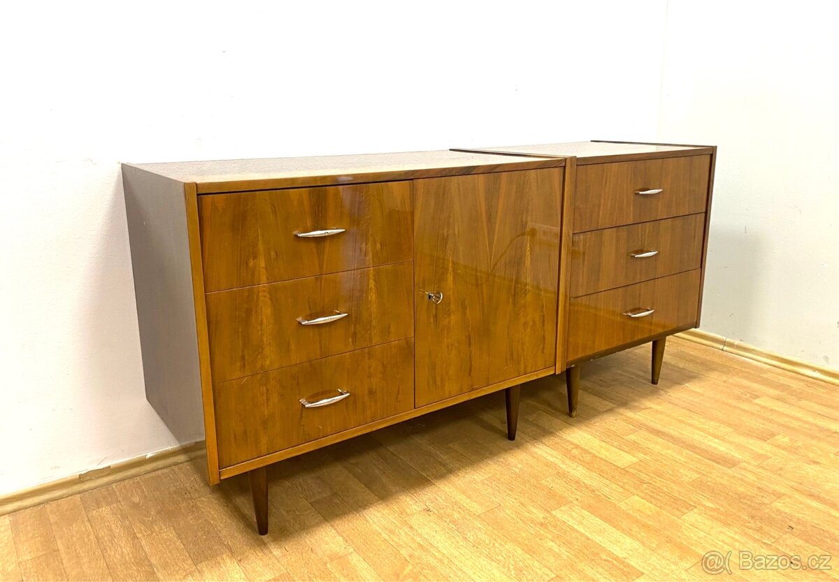 Retro komoda 60. léta Brusel - 3