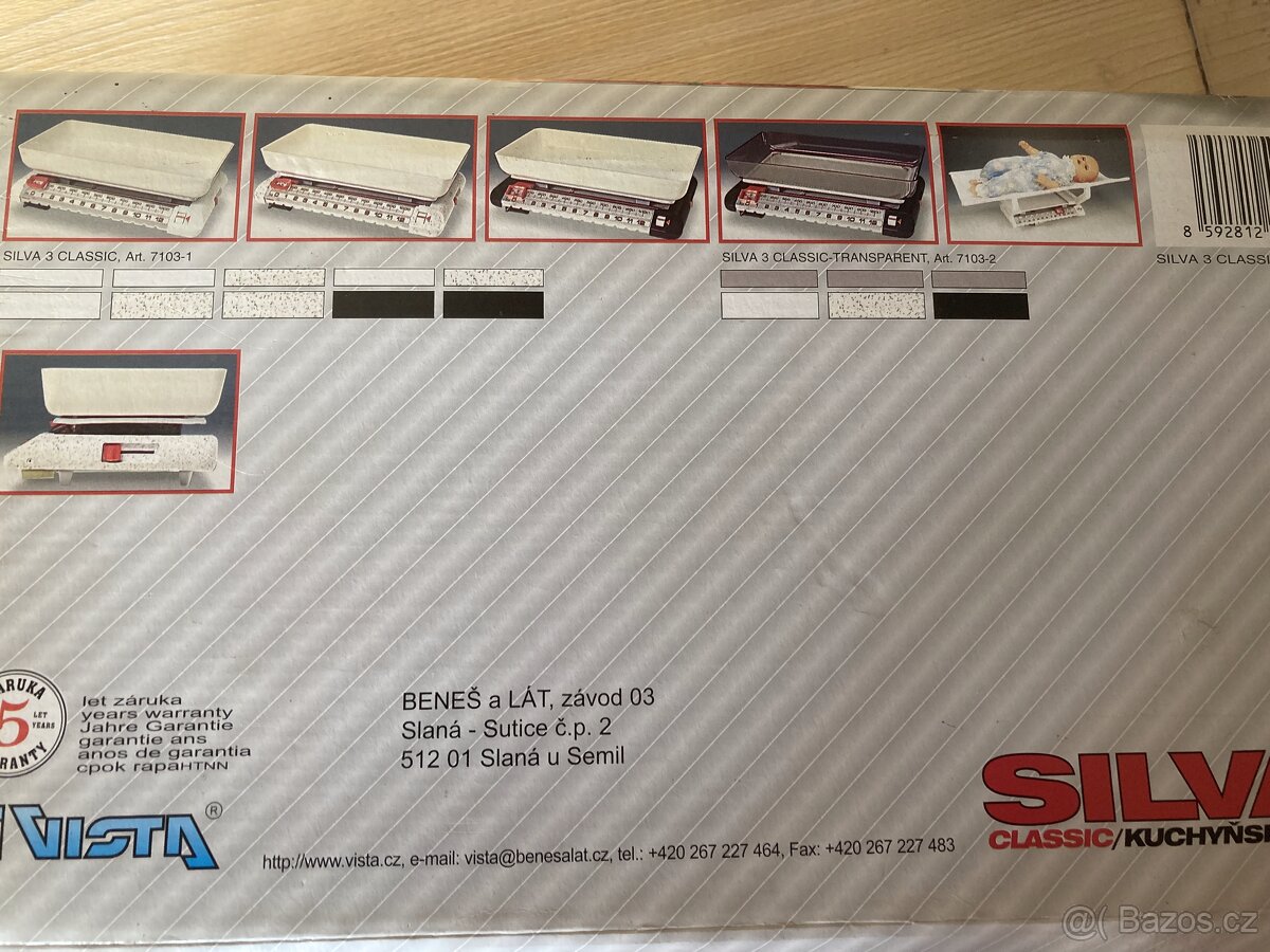 Kuchyňská váha Silva 3 - 3