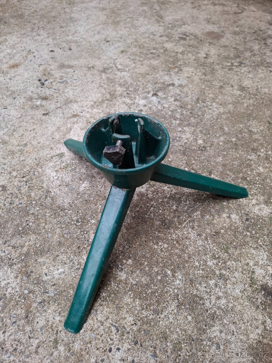 Stojan na vánoční stromek retro - 3