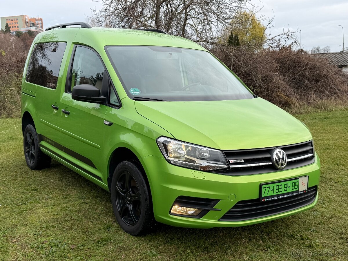 VOLKSWAGEN CADDY 2,0 TDI 4x4 - 90 KW, TOP STAV, TAŽNÉ - 3