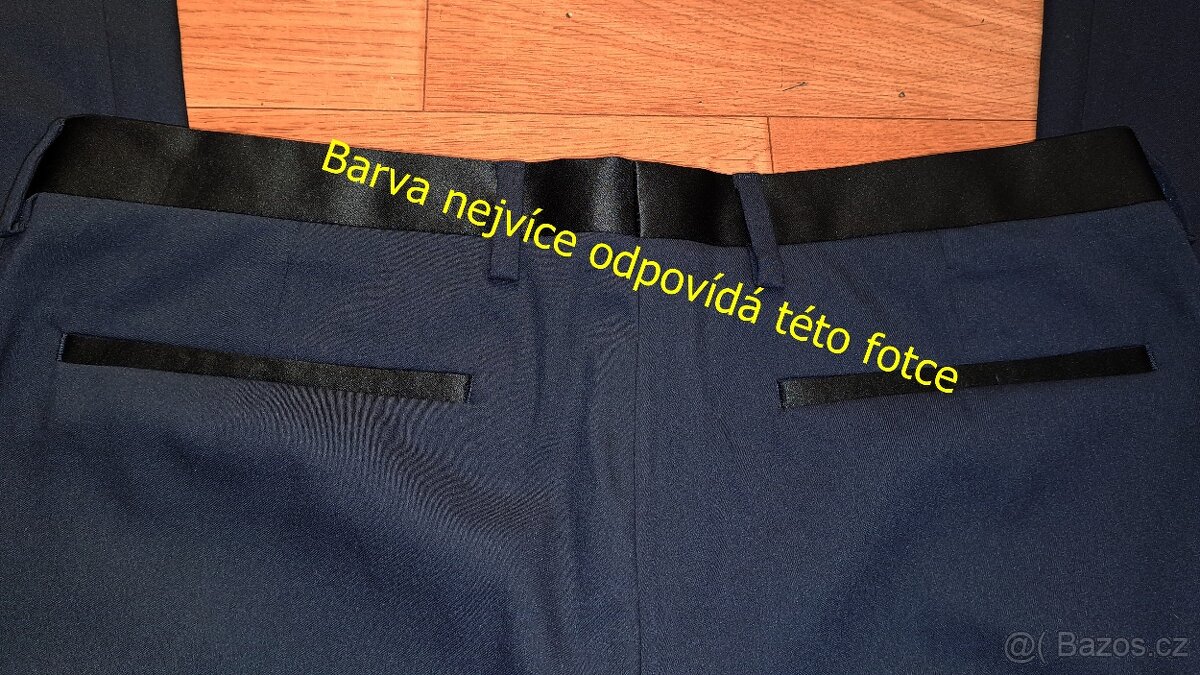 Pánské slim formální kalhoty McNeal/48-M/42cm/102cm - 3