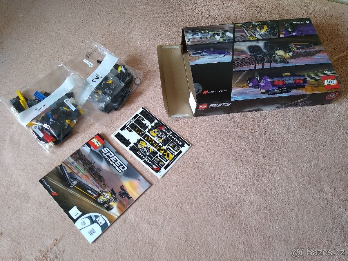 LEGO Mopar Dodge//SRT Top Fuel Dragster (POZOR: ROZBALENO) - 3