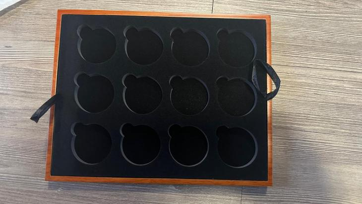 Malé plato pro 1oz stříbrné mince Český lev 45mm - 3