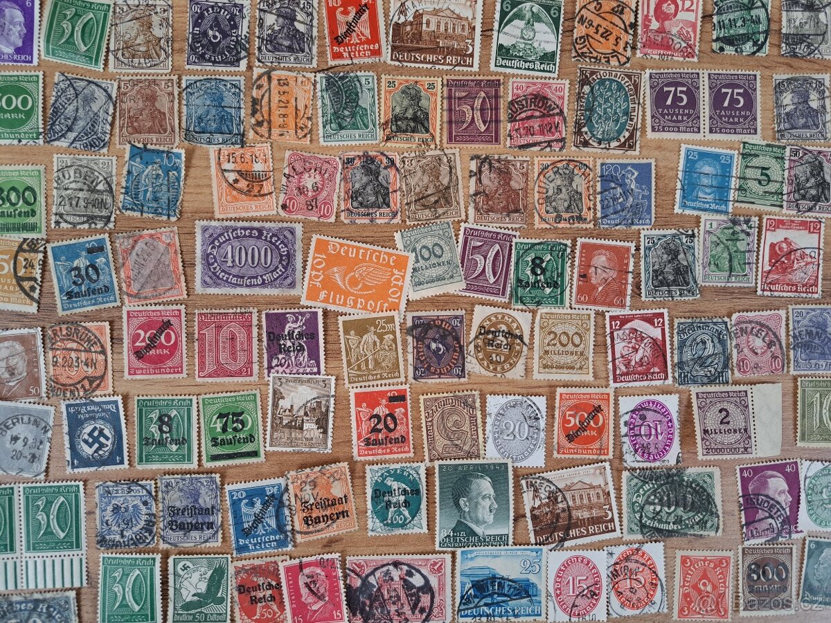 Sbírka známek Německé Říše - 3