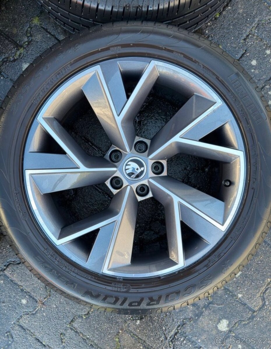 Prodám originální kola Škoda Triglav R19 - 3