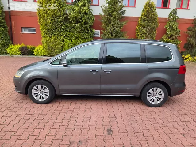 VW Sharan 2.0TDI 103kW,tažné,serviska,navi,KESSY - 3