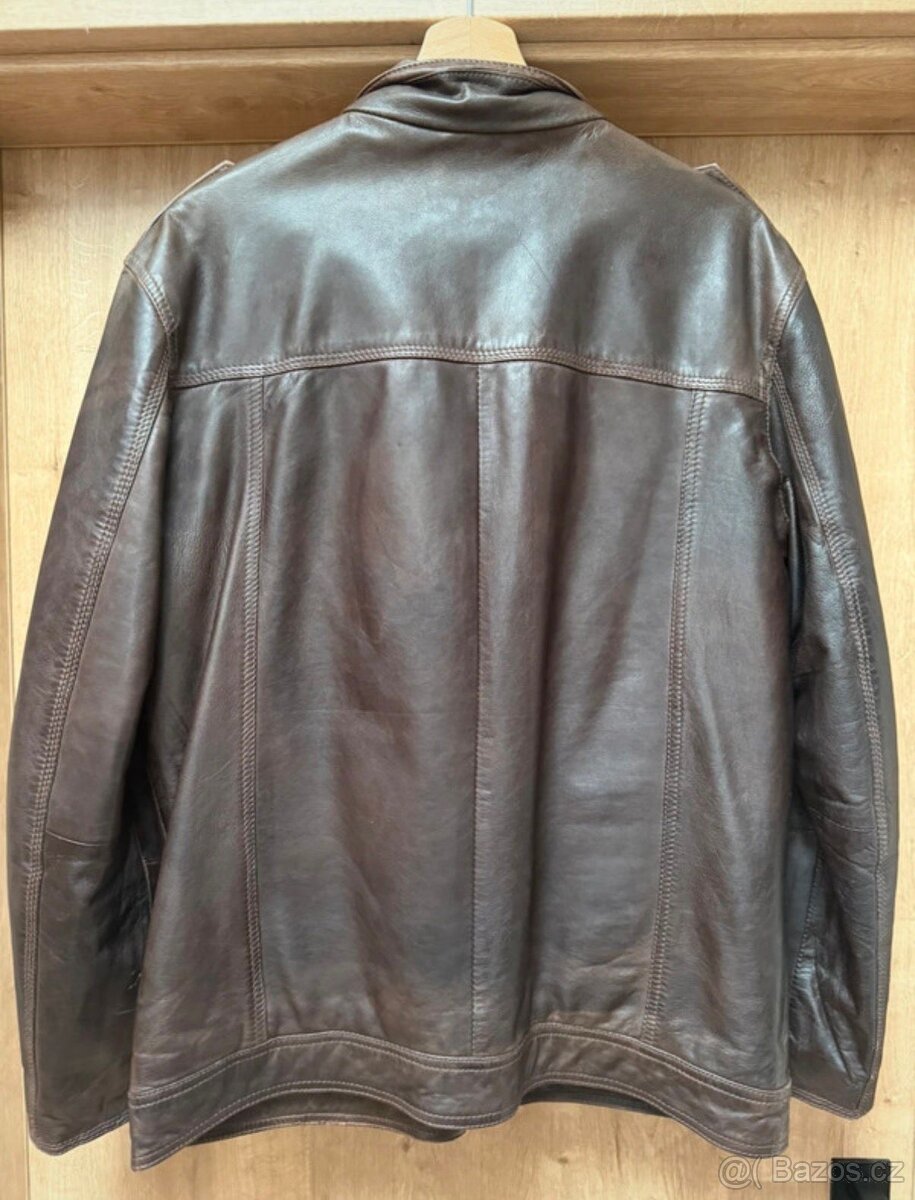 Pánská kožená bunda - 3