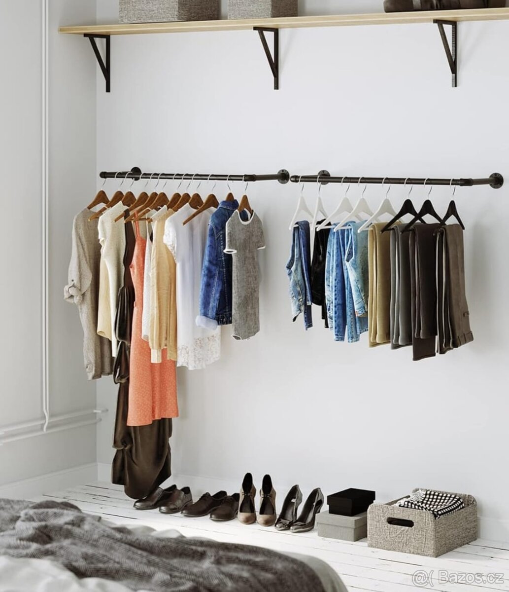 Nové šatní tyče 2ks v balení - 3
