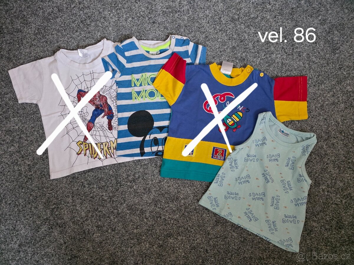 Dětské oblečení vel. 80, 86 - 3