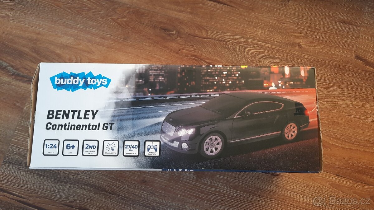 RC auto 1:24 Bentley Continental - černé. - 3