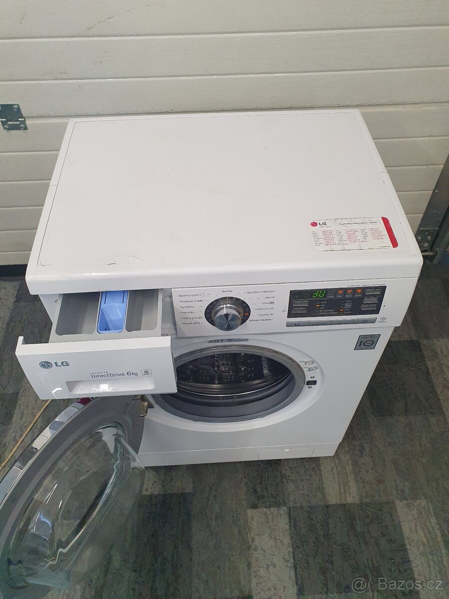 Pračka LG F6096ND A++ - 3