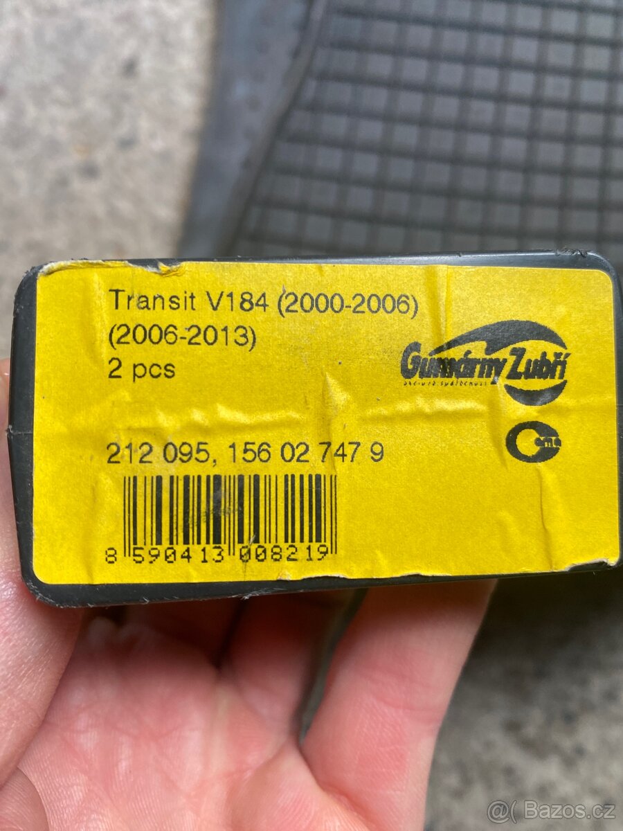 Gumové koberce pro Transit T - 3