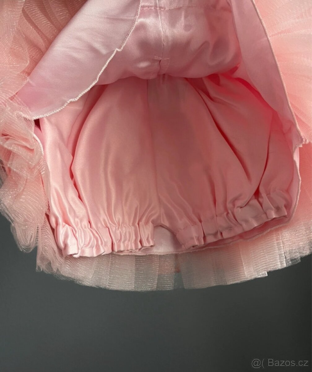Růžové Šaty Couture Princess - 3