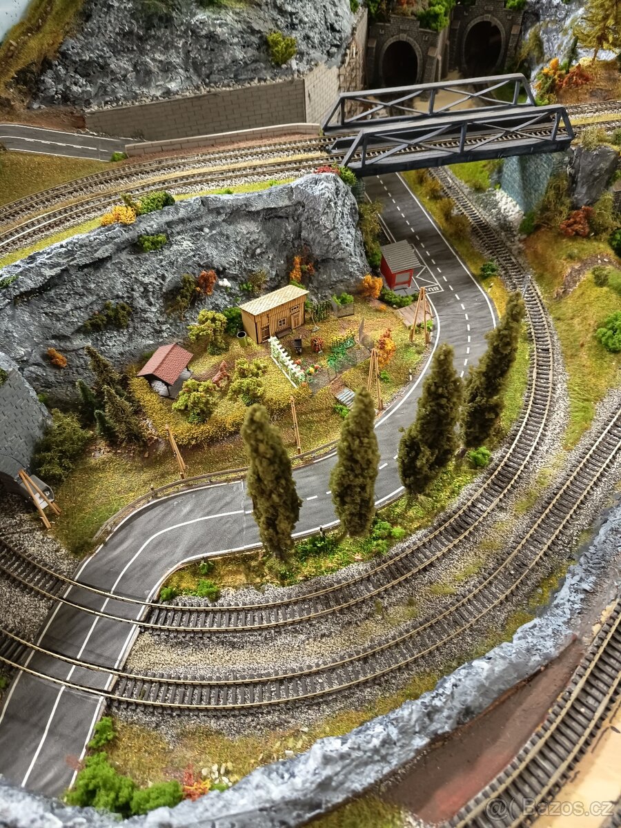 Rozestavěné kolejiště TT - 3
