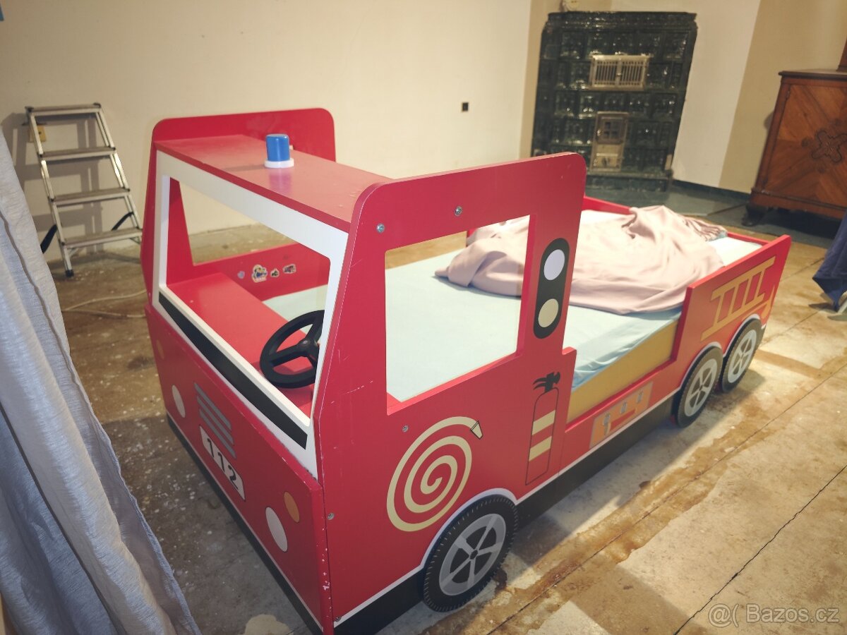 Dětská postel Hasičské auto 👶🏻 - 3