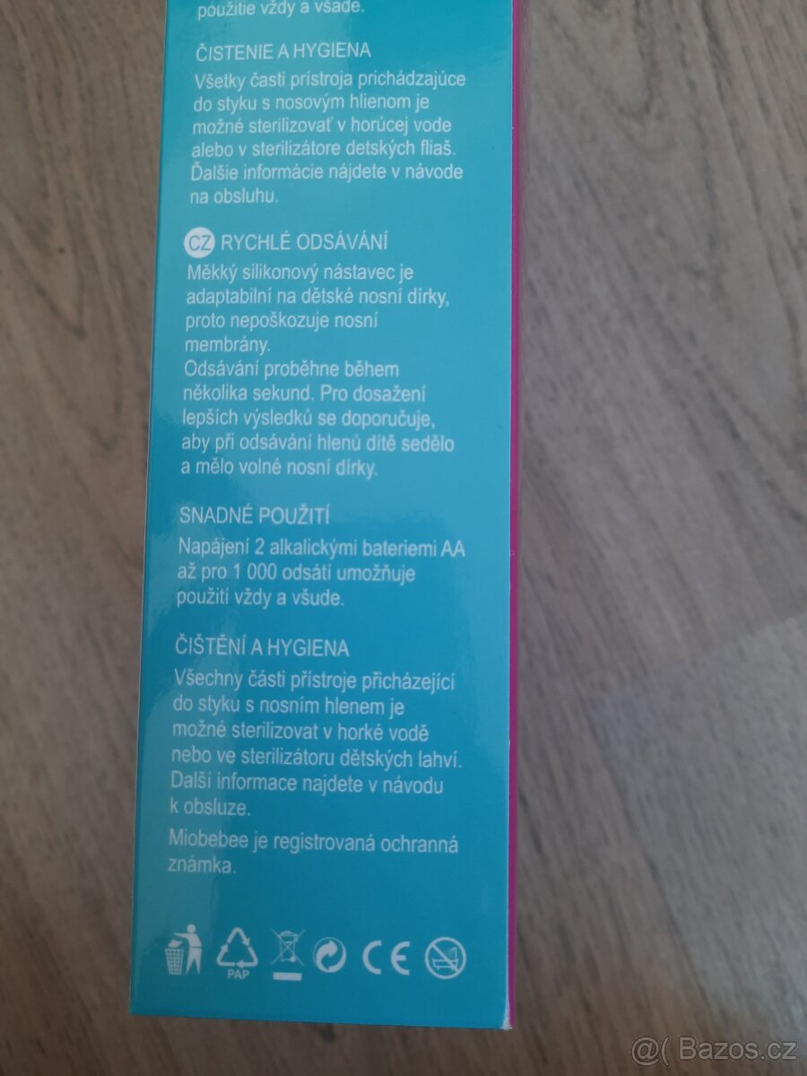 NOVÁ Elektrická odsávačka hlenů - 3