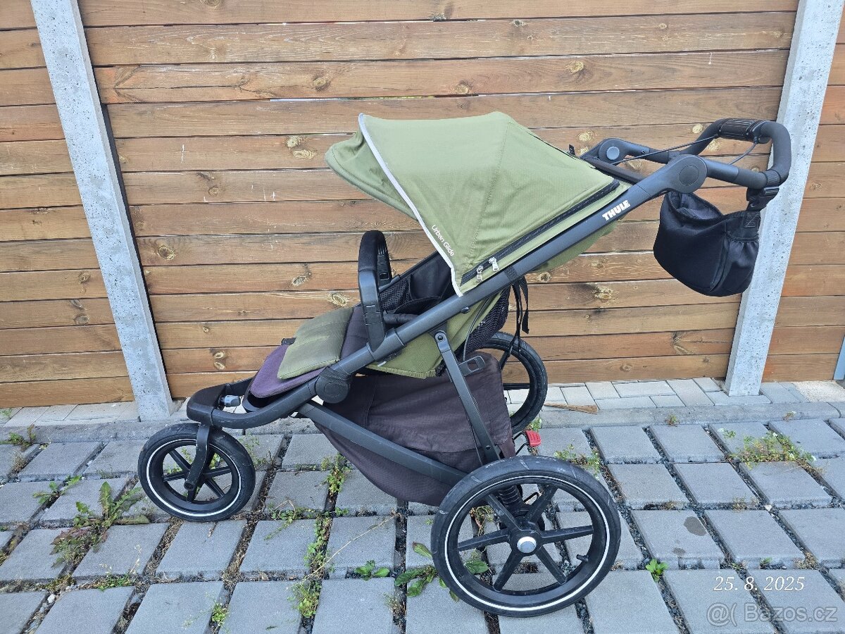 Prodám Kočárek Thule Urban Glide 2 se zimní výbavou TOP stav - 3