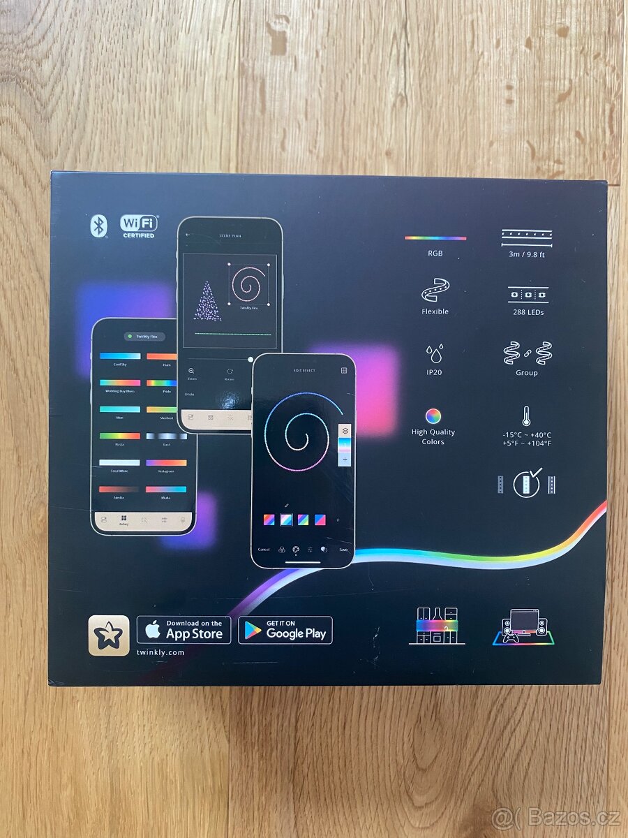Twinkly - LED RGB Stmívatelný pásek FLEX 300xLED 3 m Wi-Fi - 3