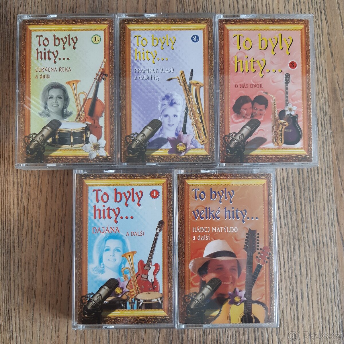 MC audio kazety - česká hudba a mluv. slovo - 3