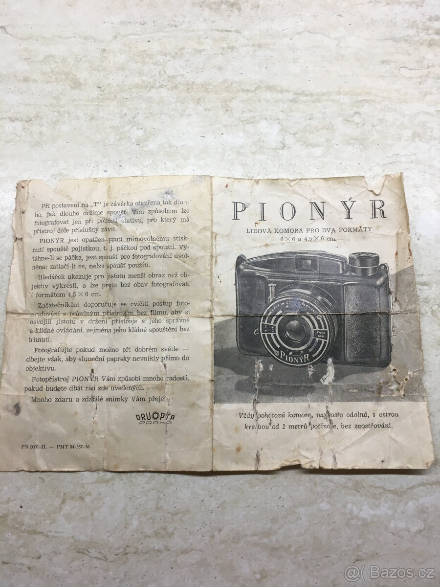 PRODÁM FOTOAPARÁT PIONÝR - 3