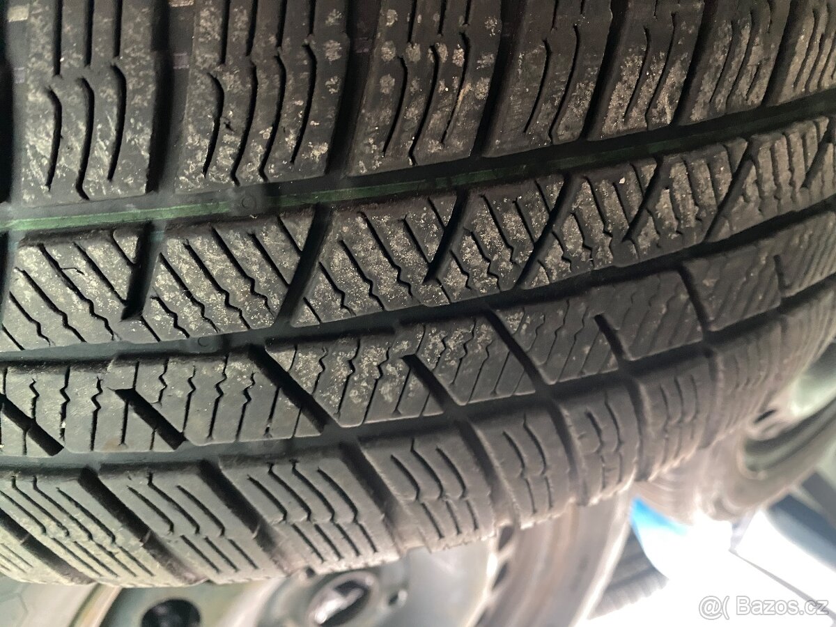 Plechové disky 16” 5x112 a zimní pneu 205/60/R16 - 3