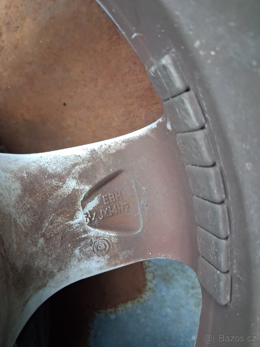 Alu kola 14" roztec 4x108 citroen - 3