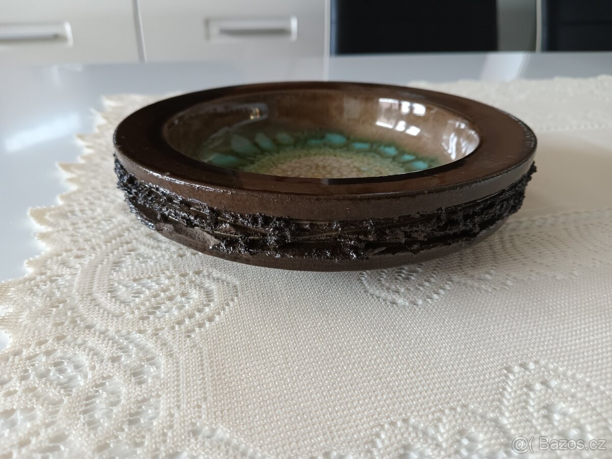 Těžká keramická miska - vzor mandala - 3