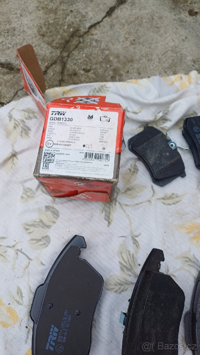 Brzdove destičky Škoda Fabie3 - 3