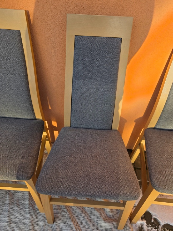 Židle jídelní z masivu - 3