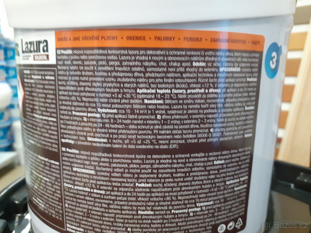 Ochraný Teakový olej s UV 2,5l - 3